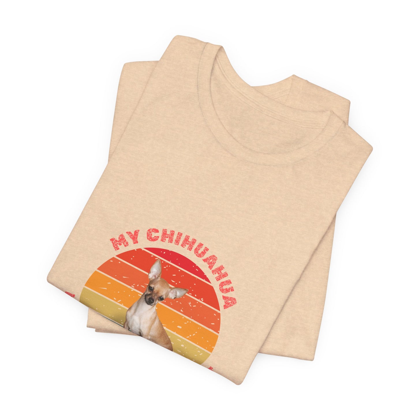 My Chihuahua Unisex Jersey Tee - Perfect for Dog Lovers