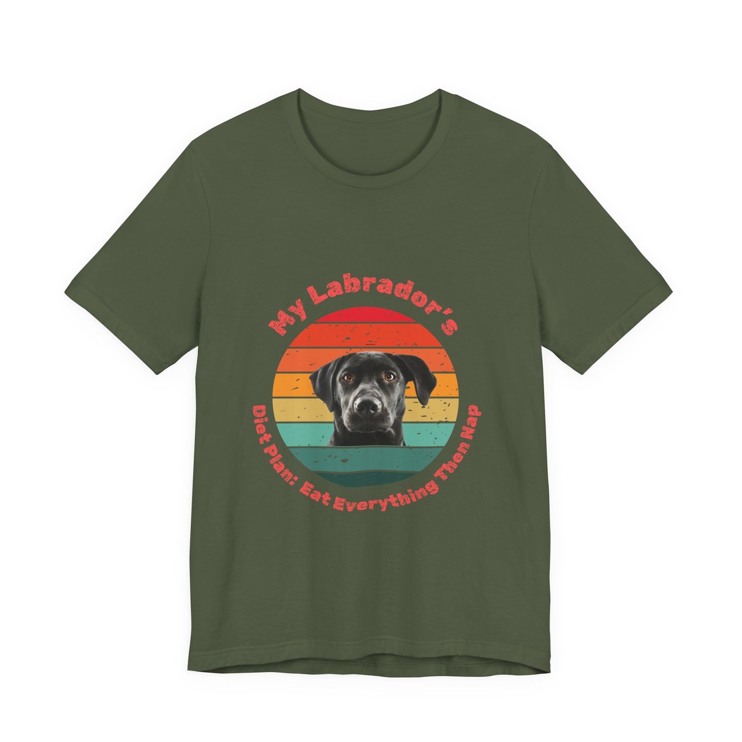 Labrador Unisex Jersey T-Shirt for Dog Lovers - Perfect for Labrador Owners