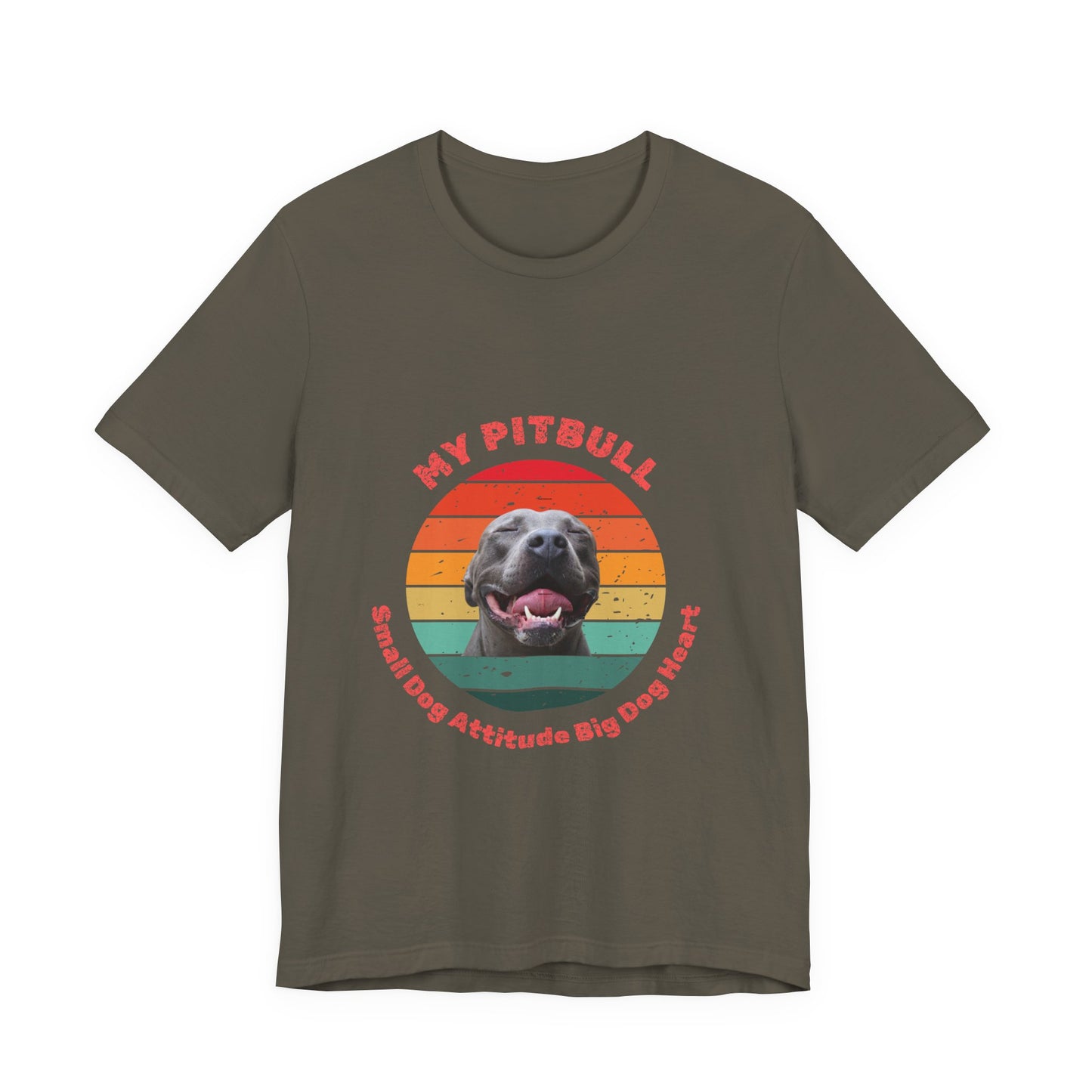 Pitbull Lover Unisex Jersey Short Sleeve T-Shirt – Celebrate Your Furry Best Friend in Style!