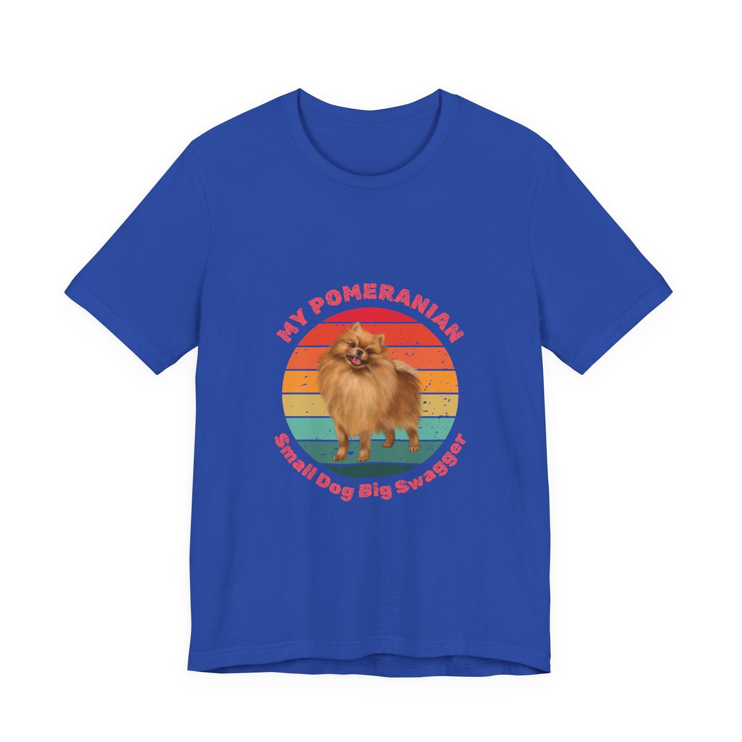 Pomeranian Lover Unisex Jersey T-Shirt – Perfect for Playful Pomeranian Owners