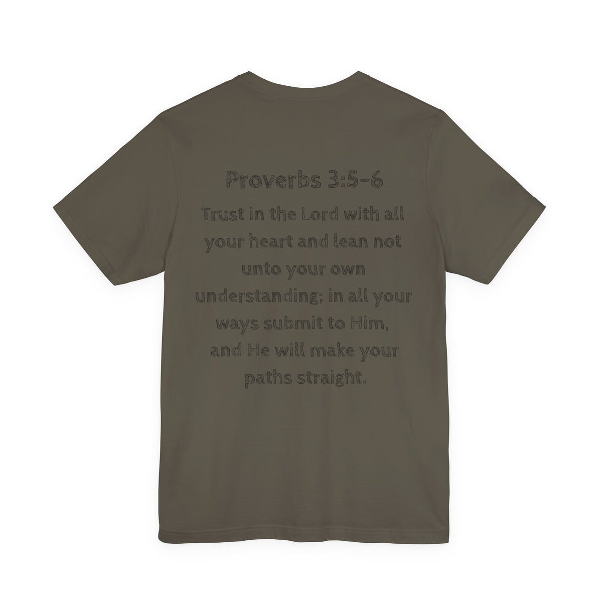 Christian Dog T-Shirt – "I Trust Him" Faith Over Fear Tee