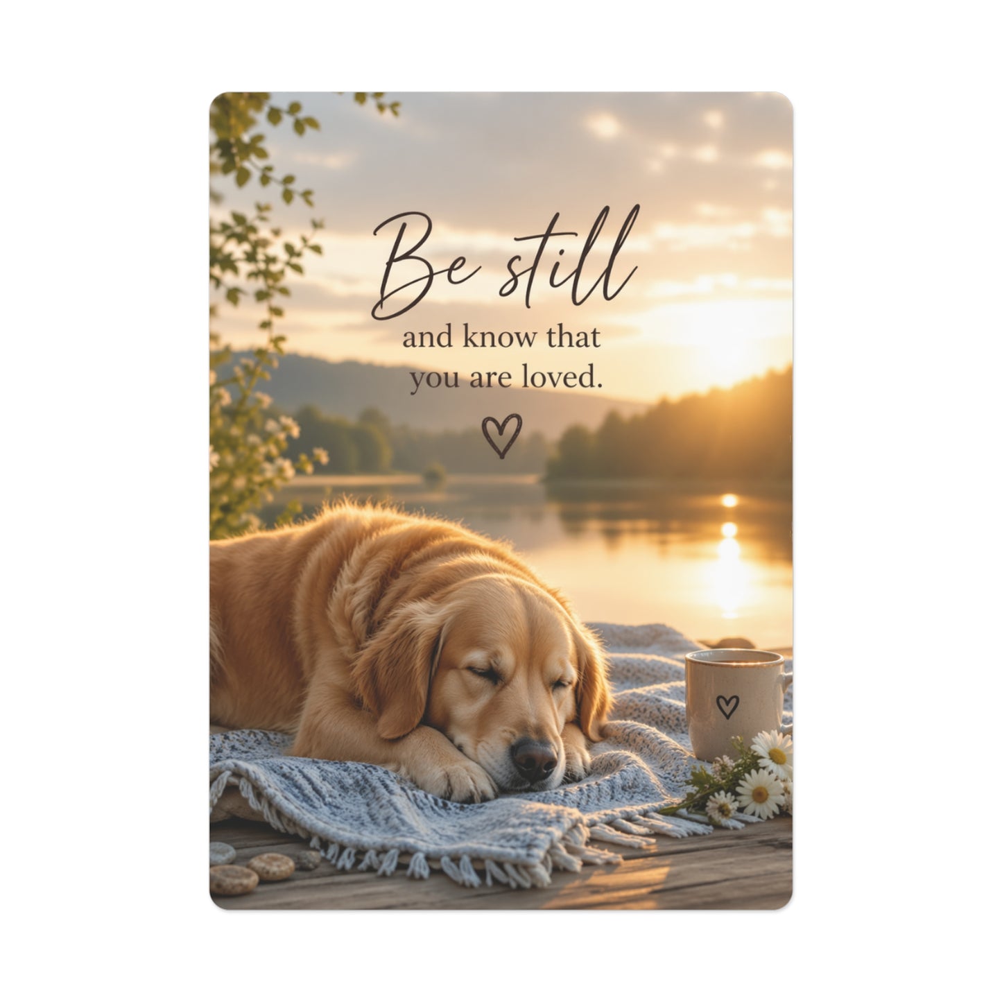 Comfort Playing Cards – Stress Relief Card Deck with Calming Dog Imagery | Anxiety Relief Gift, Mindfulness Cards, Relaxing Solitaire Deck