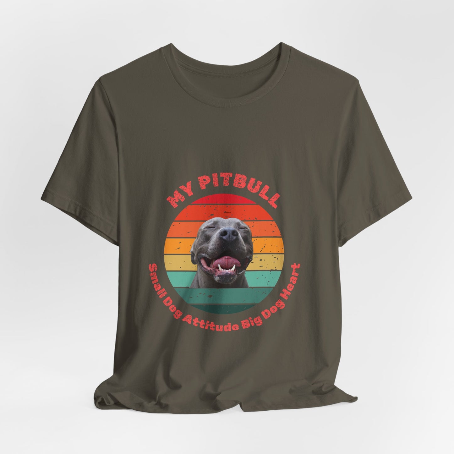 Pitbull Lover Unisex Jersey Short Sleeve T-Shirt – Celebrate Your Furry Best Friend in Style!