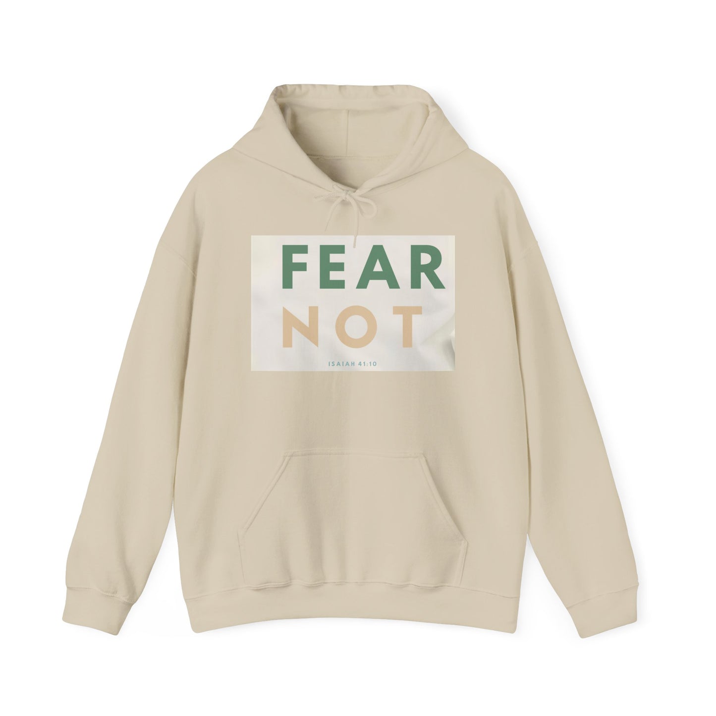 Fear Not Unisex Hoodie - Isaiah 41:10 Reference