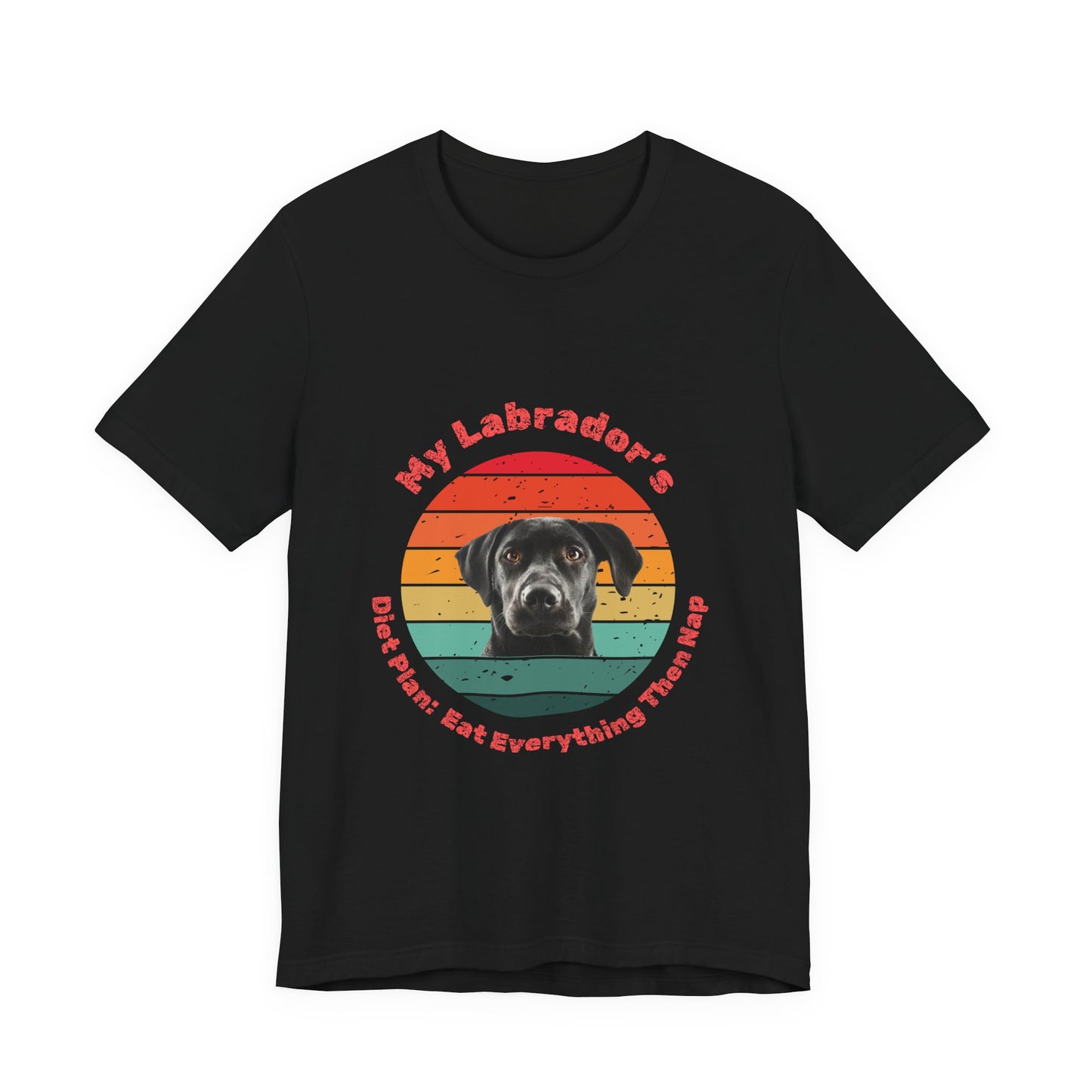 Labrador Unisex Jersey T-Shirt for Dog Lovers - Perfect for Labrador Owners