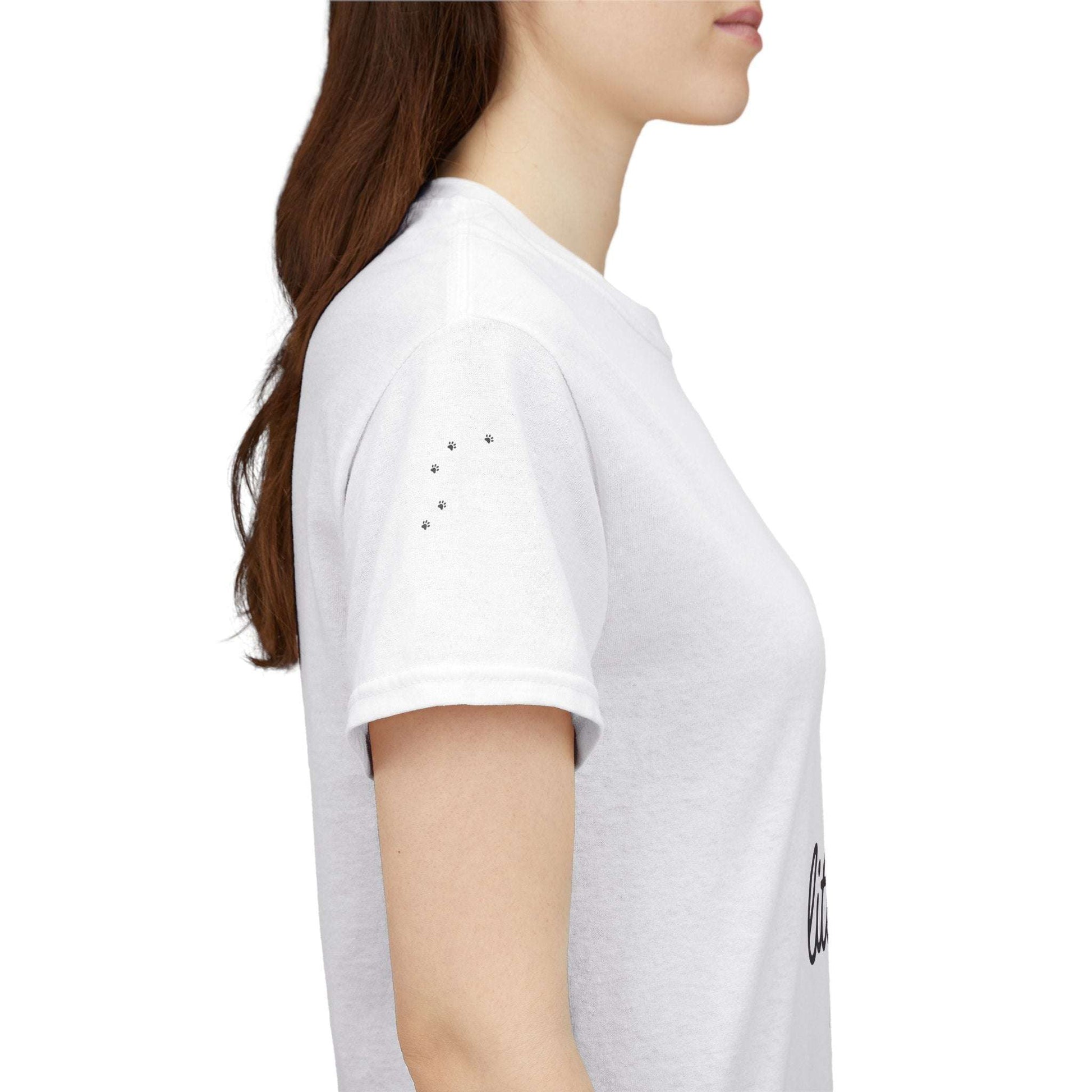 Unisex Heavy Cotton Tee - 'Little Paws, Loyal Hearts' - Perfect for Animal Lovers and Pet Owners
