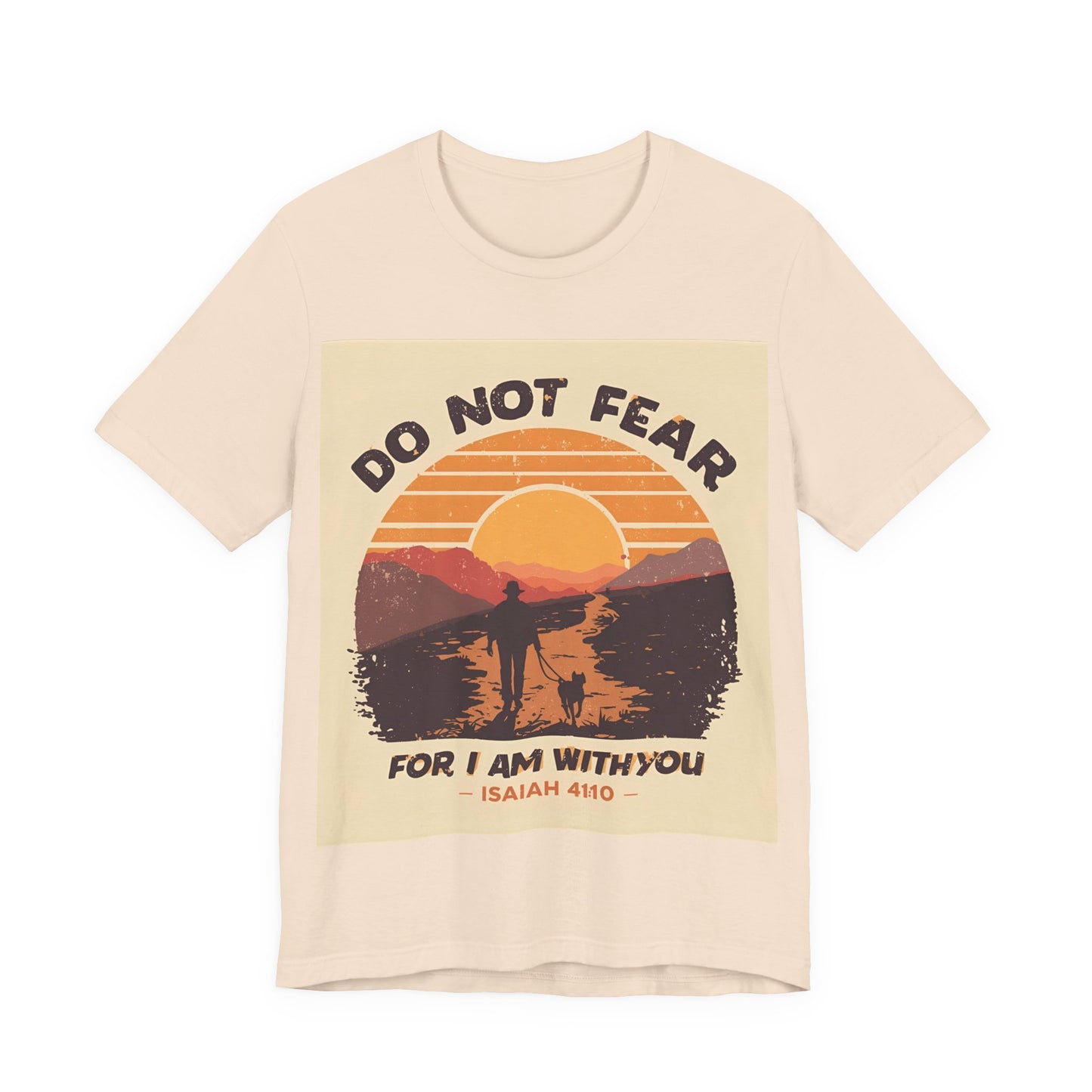 Retro Isaiah 41:10 Unisex Tee