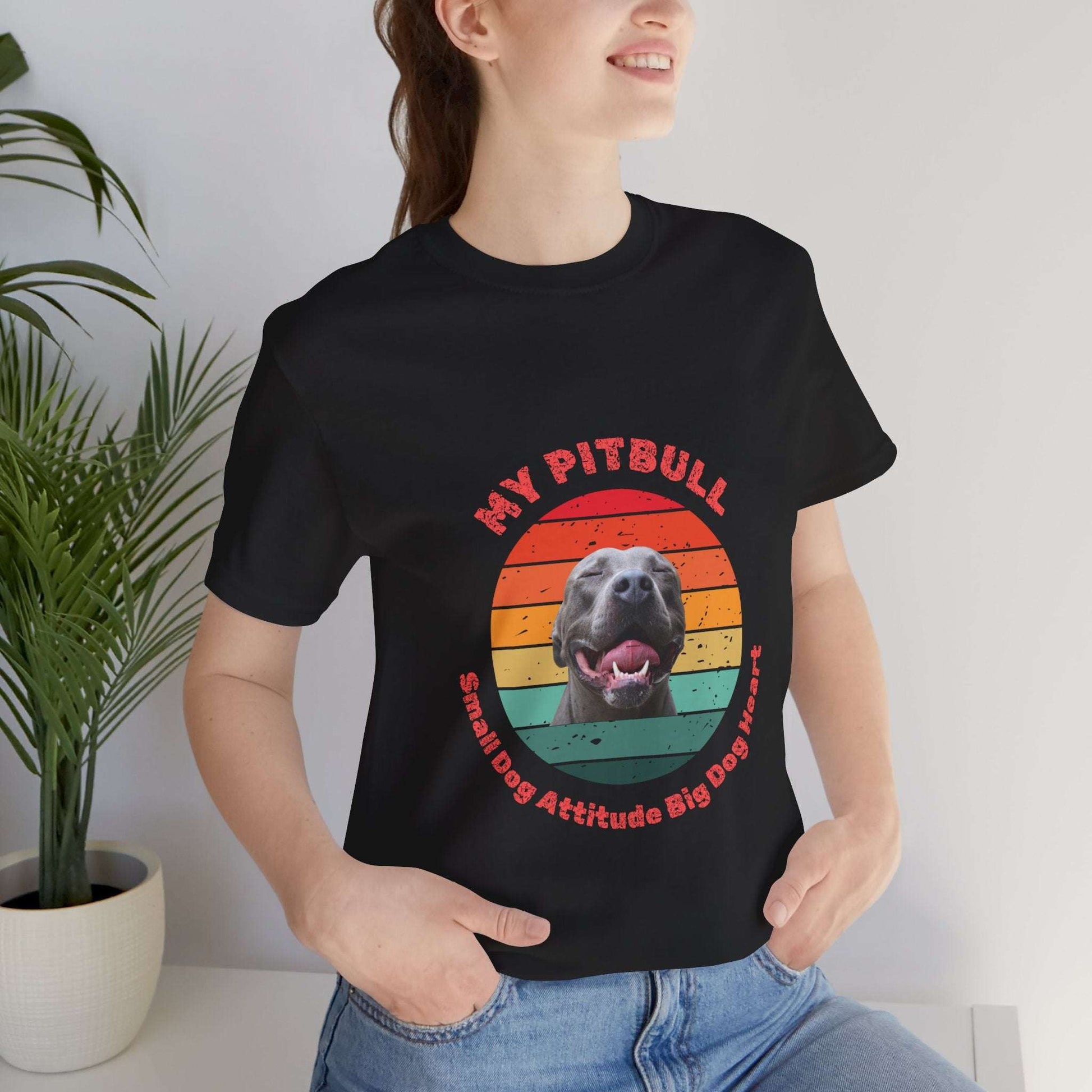 Pitbull Lover Unisex Jersey Short Sleeve T-Shirt – Celebrate Your Furry Best Friend in Style!