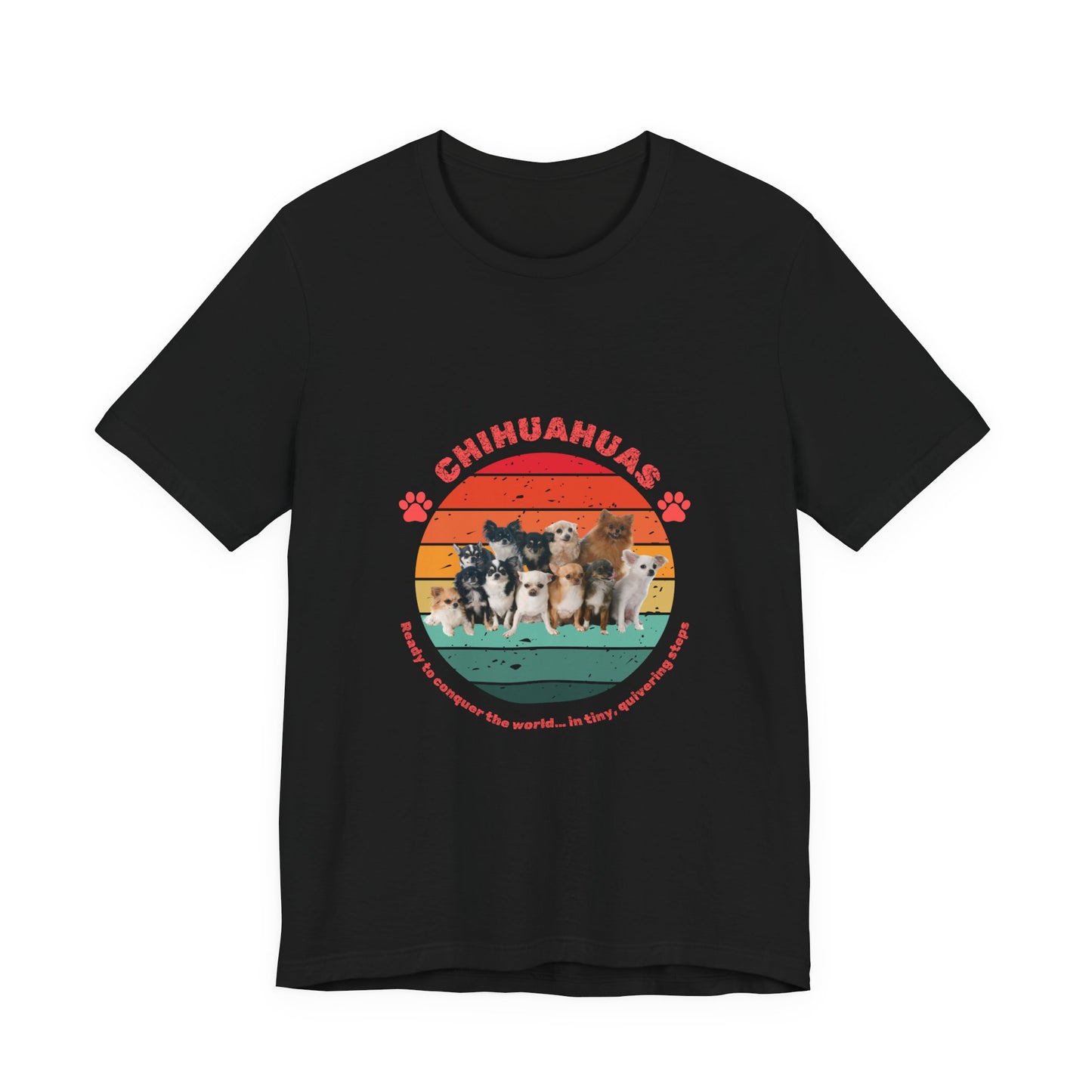 Chihuahua Dogs Unisex Jersey T-Shirt – Show Your Love for Chihuahuas