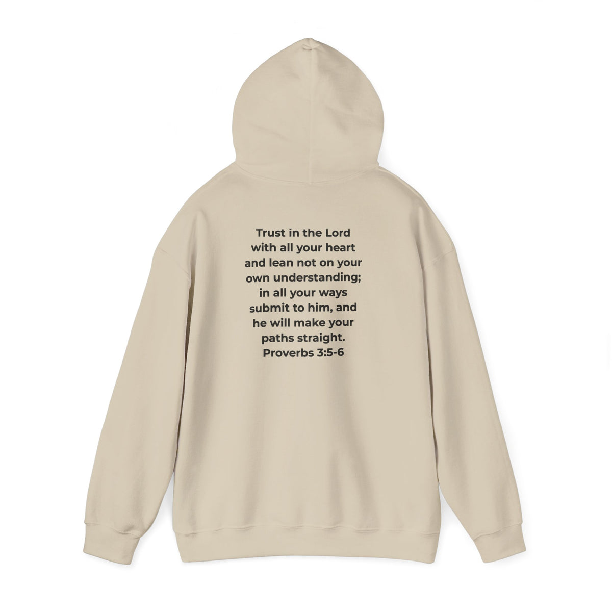 Funny Christian Dog Hoodie, “I Don’t Know What’s Happening but I Trust Him,” Proverbs 3:5–6 Unisex Sweatshirt