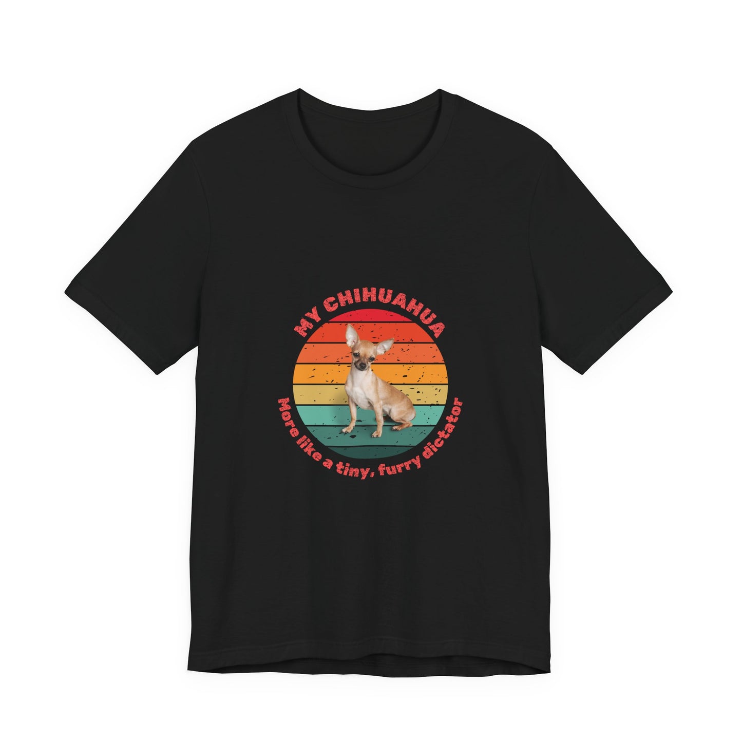 My Chihuahua Unisex Jersey Tee - Perfect for Dog Lovers